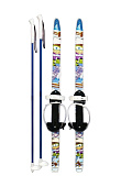 Лыжный комплект детский NovaSport Snow Rider с палками (90/90) (12)